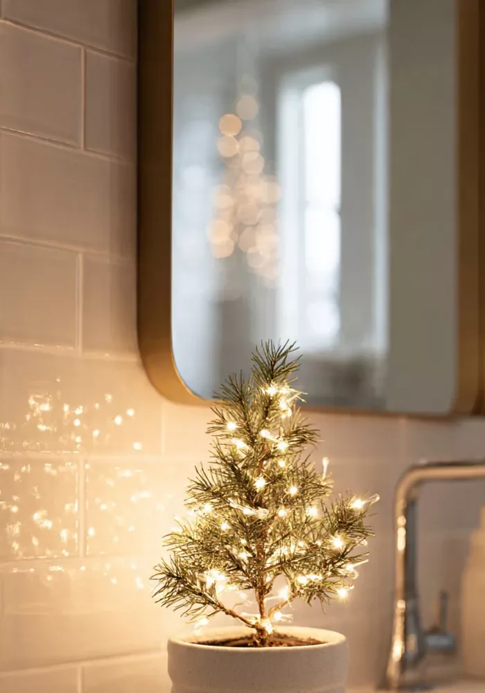 15 Festive Christmas Bathroom Decor Ideas