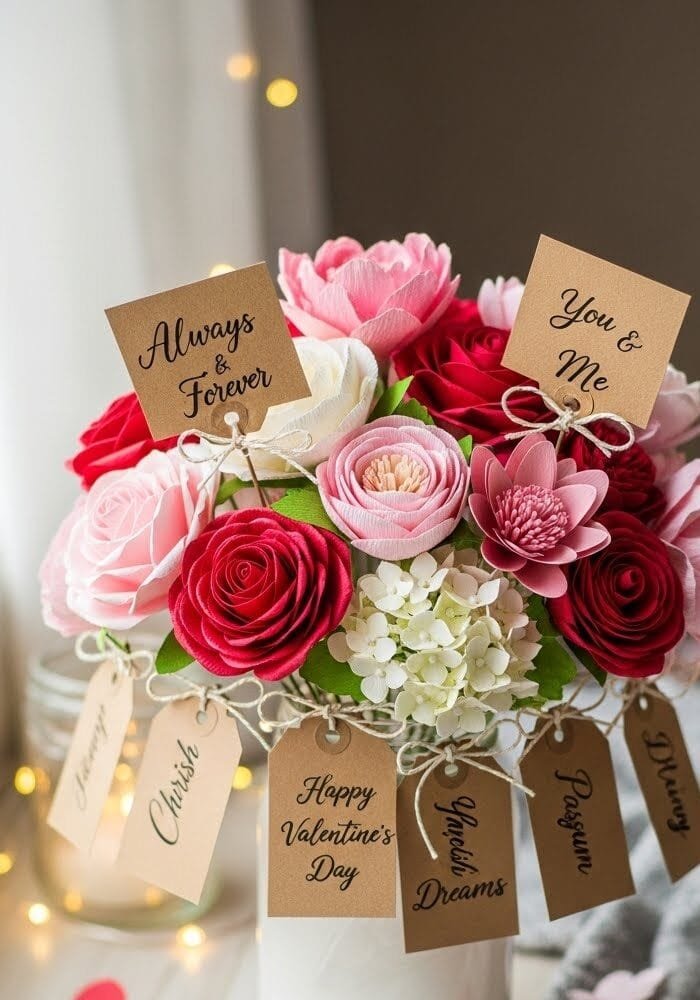 15 DIY Paper Flower Bouquet