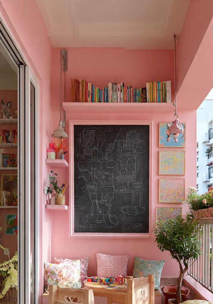 16 DIY Pink Balcony Ideas Kids Will Love