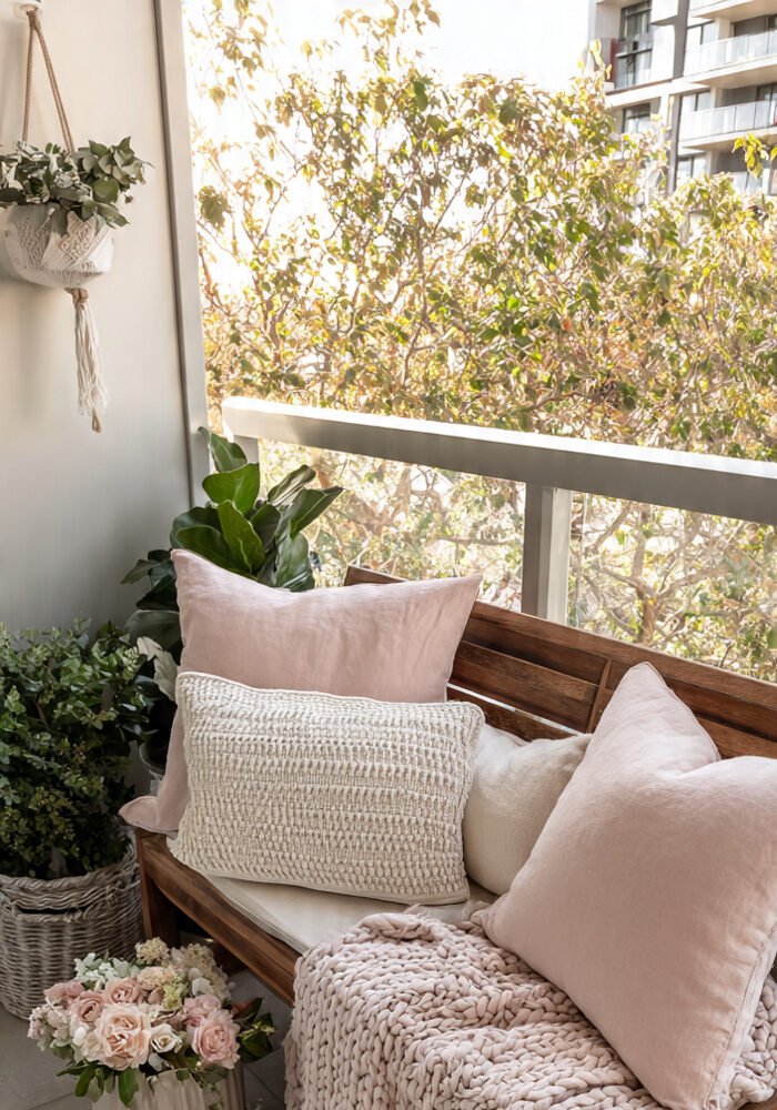 16 Blush Pink Balcony Ideas You’ll Love