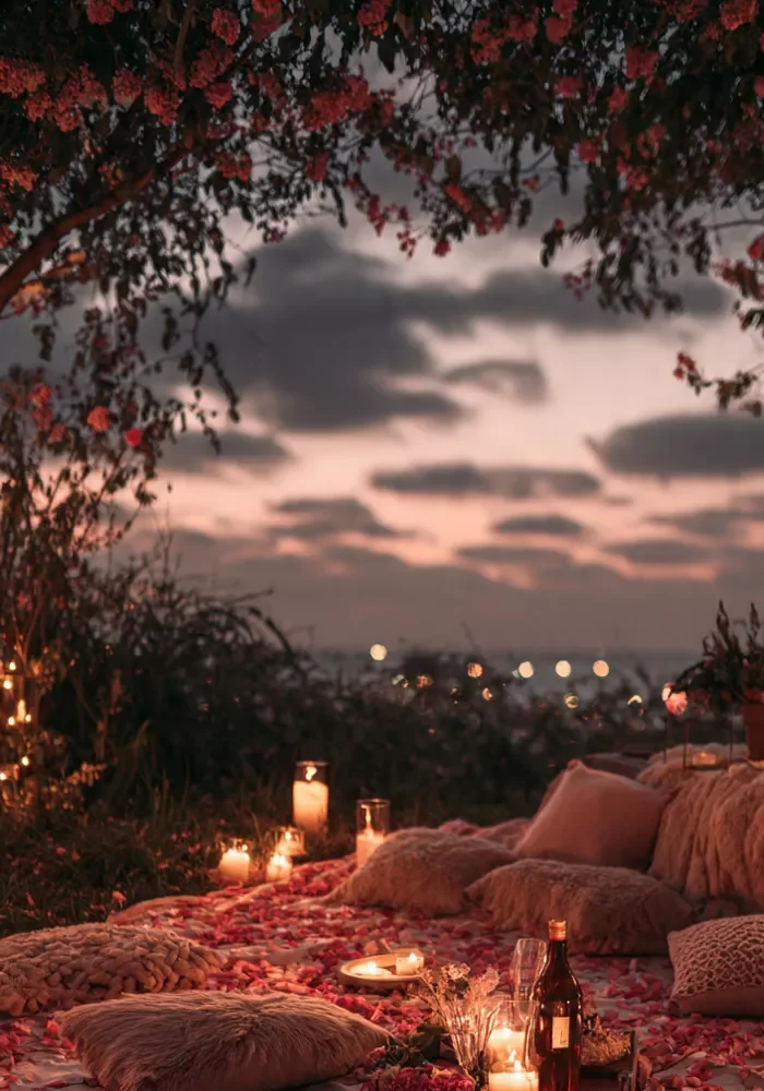 15 Valentine’s Day Backyard Picnic Decor Ideas