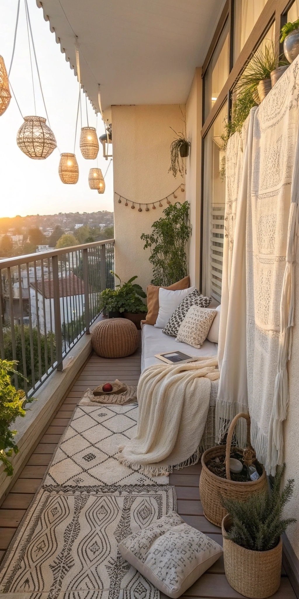 17 Boho Balcony Decor Ideas You’ll Love