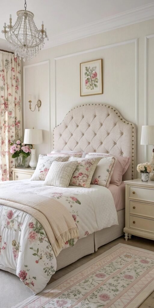 17 Floral Bedroom Ideas for a Soft Romantic Look