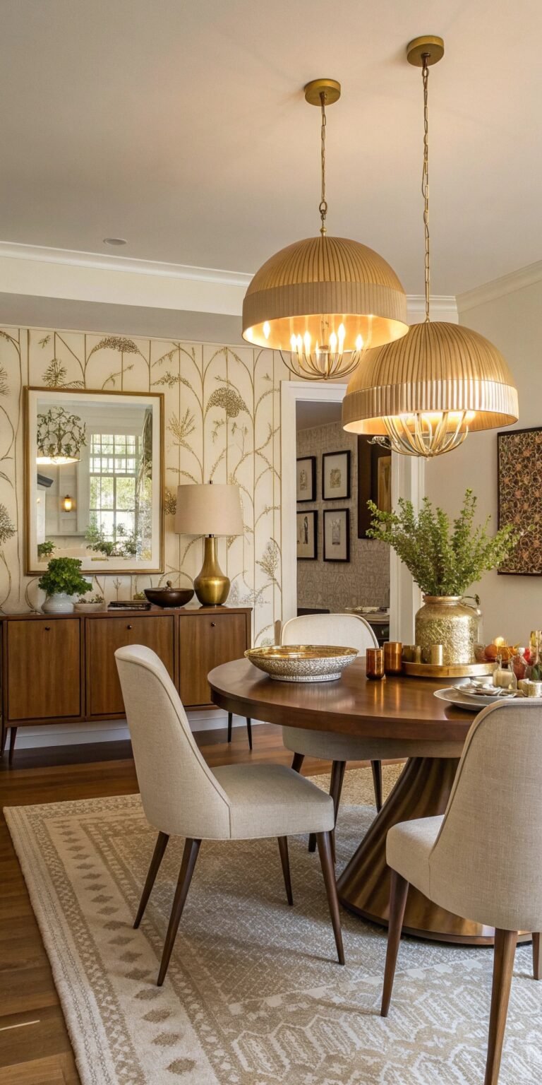 18 Mid Century Modern Pendant Lights for Dining Rooms