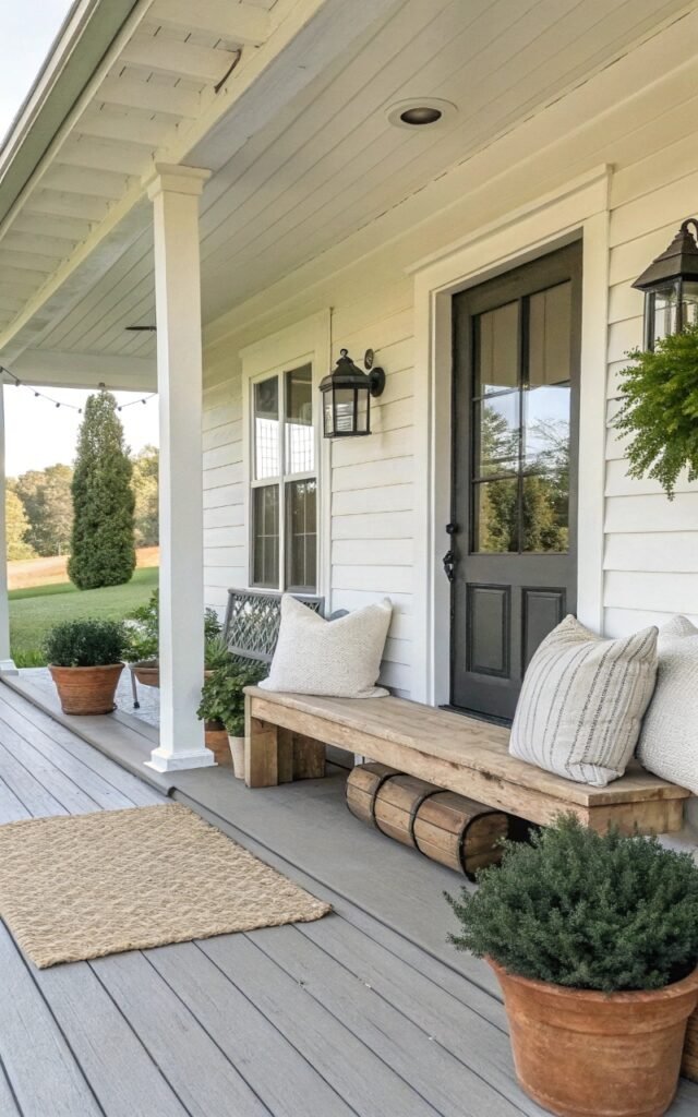 14 Farmhouse Front Door Decor Ideas You’ll Love