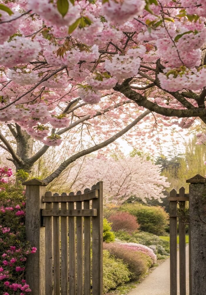 16 Cherry Blossom Garden Ideas That Look Magical