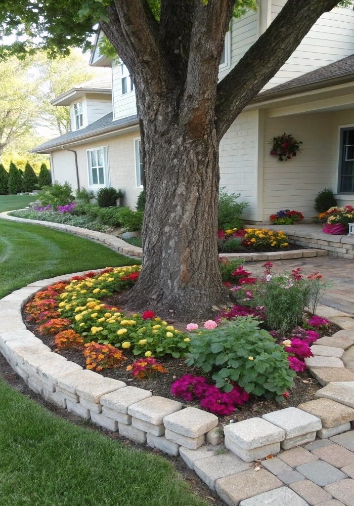 15 Front Yard Tree Landscaping Ideas That Boost Curb Appeal