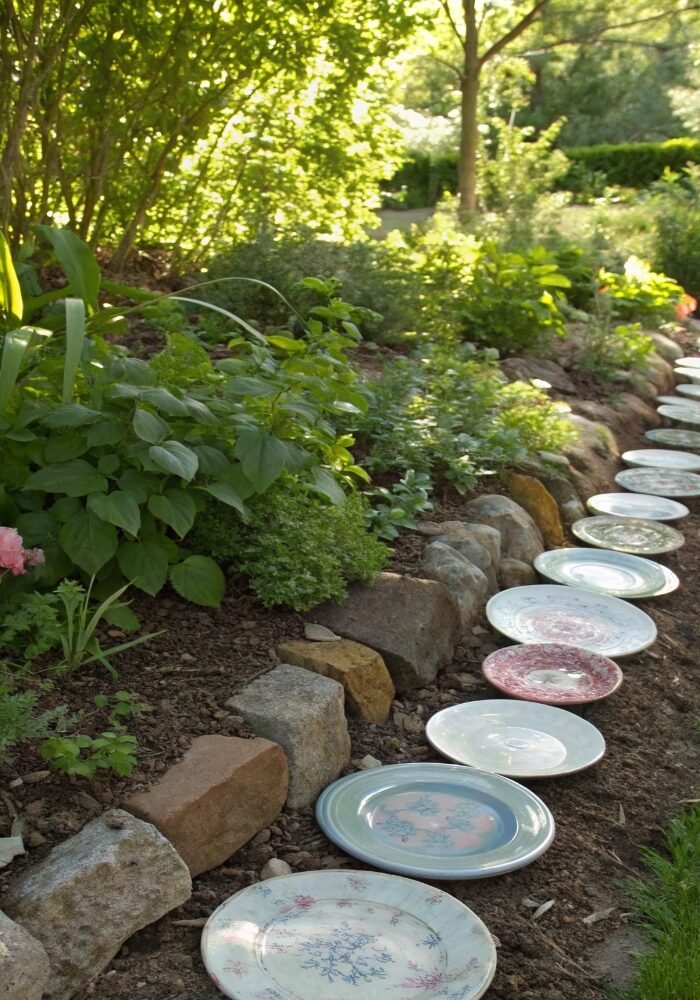14 Creative Garden Edging Ideas That Save Money
