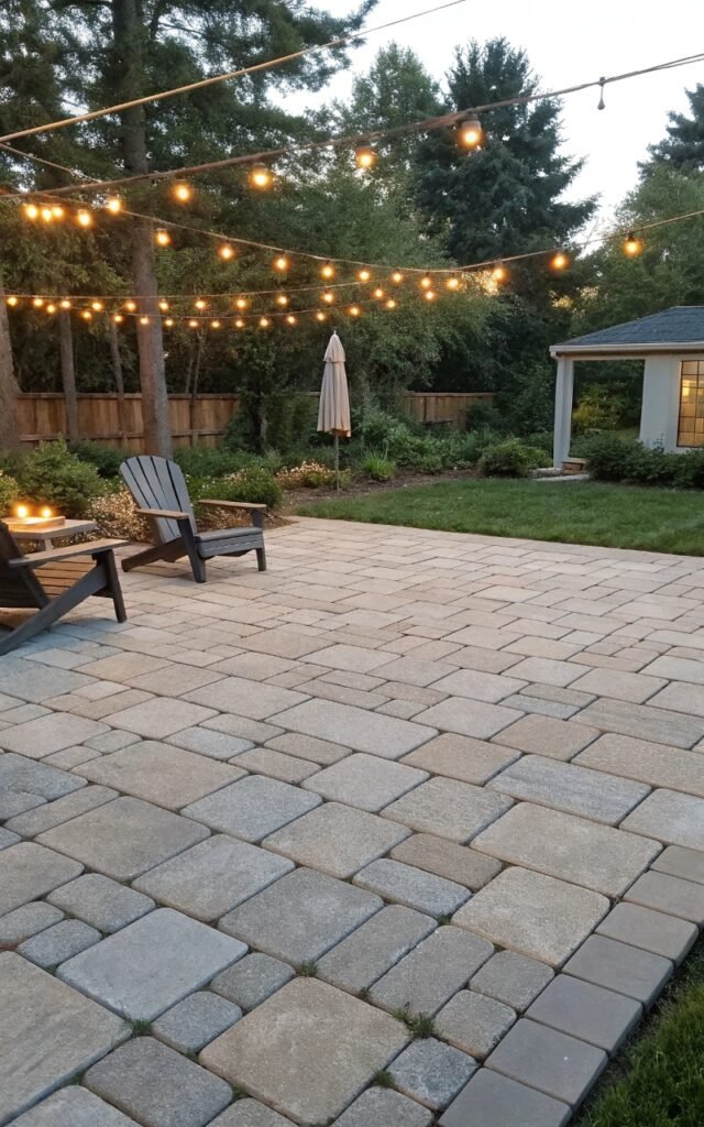 15 Cheap Backyard Paver Patio Ideas That Look Amazing