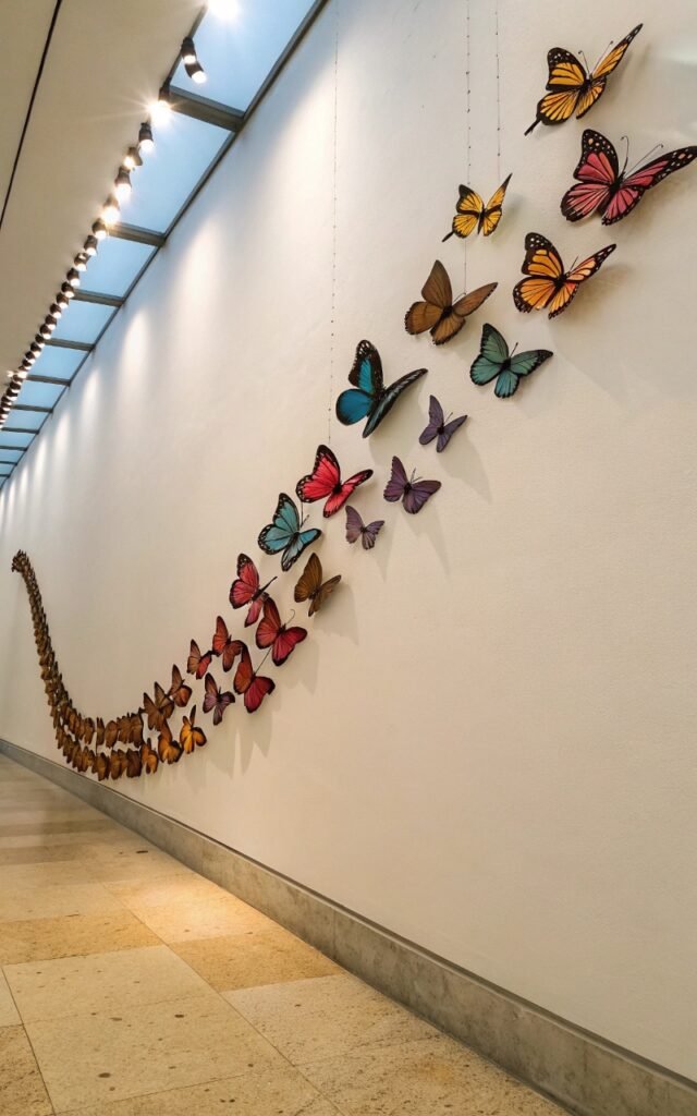 15 Paper Butterfly DIY Wall Ideas That Add a Soft Touch