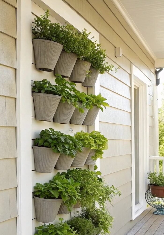 16 Cute Front Porch Flower Pot Decor Ideas