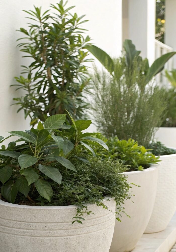 17 Garden Pot Ideas for Flowers and Green Plants