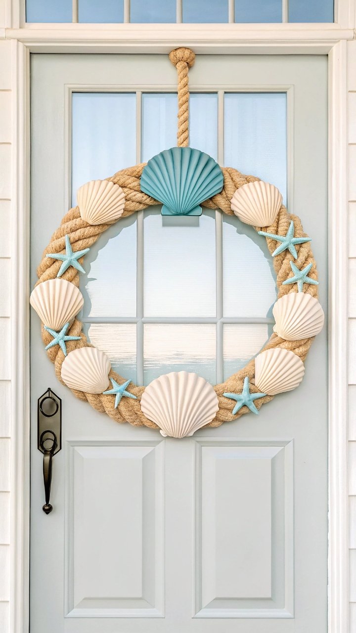 15 Summer Door Hanger Ideas That Brighten Your Porch