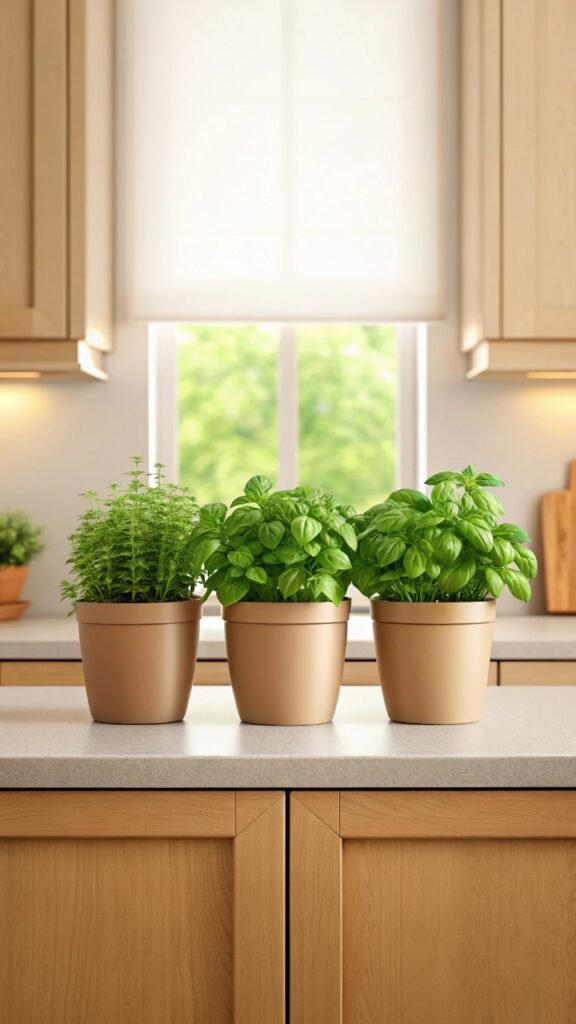 15 Kitchen Counter Corner Ideas With Plants And Storage