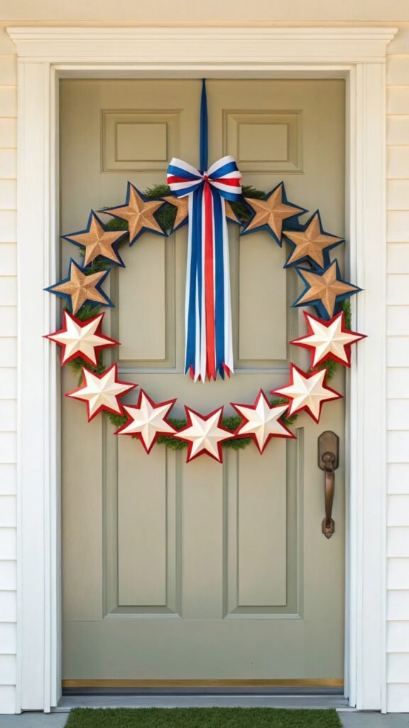 15 4th Of July Door Hanger Ideas Full Of Patriotic Charm