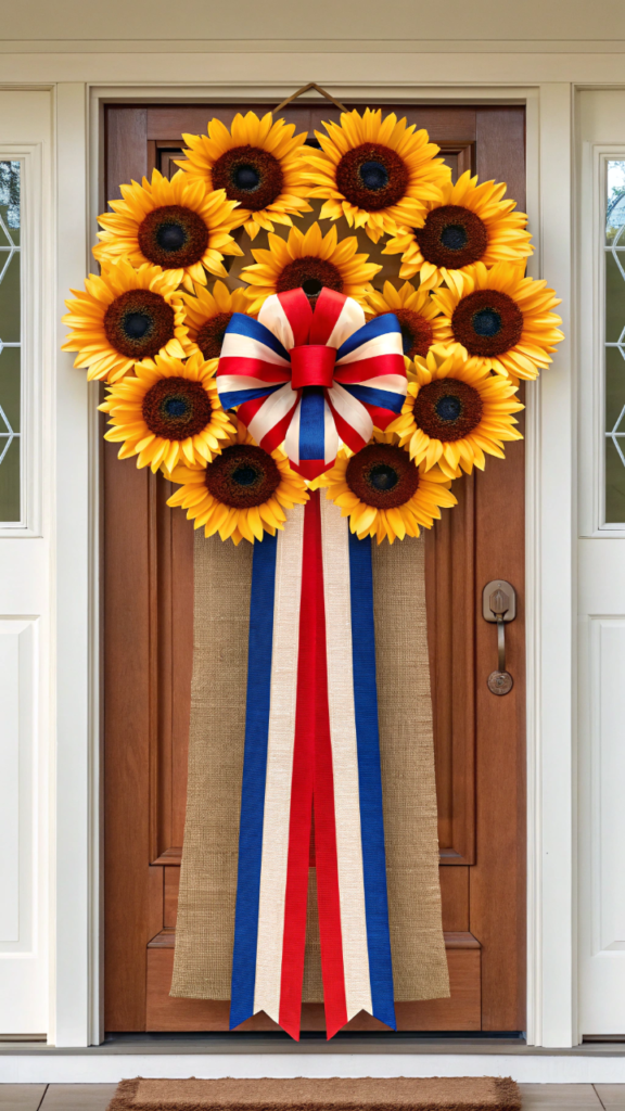 14 Cute 4th Of July Door Hangers For A Festive Porch