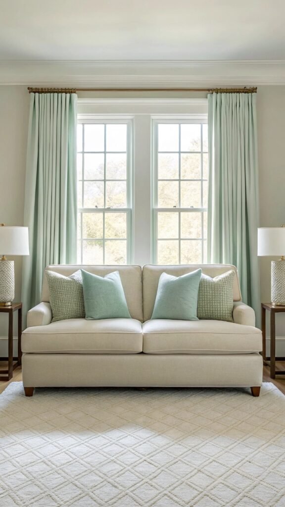 15 Blue And Green Living Room Decor Ideas With Natural Touches