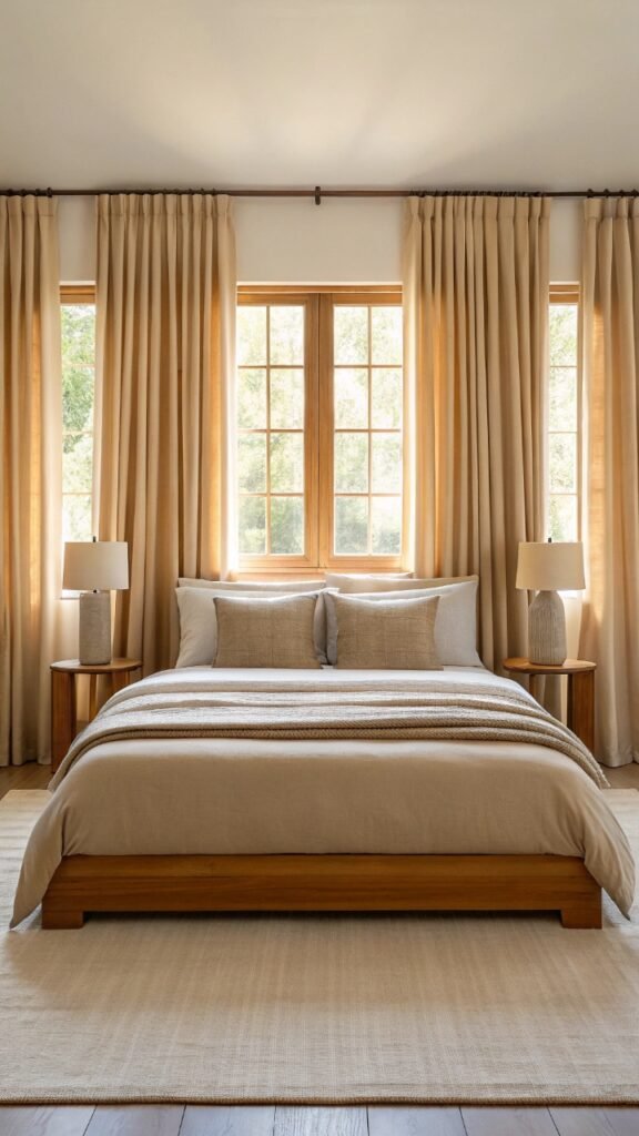 15 Cozy Bedroom Curtain Designs For A Relaxing Space