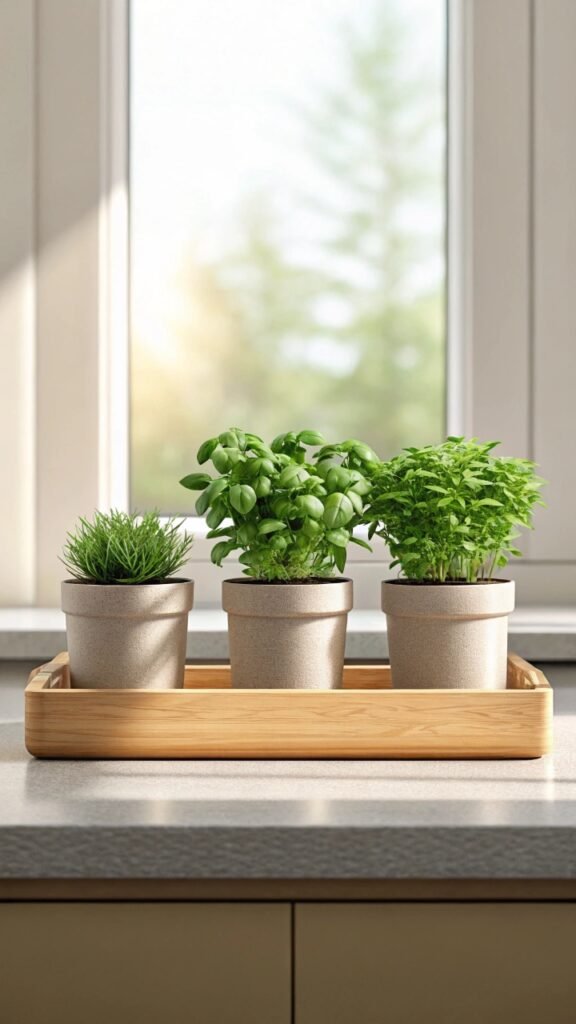 16 Modern Indoor Herb Garden Ideas For Kitchen Counters
