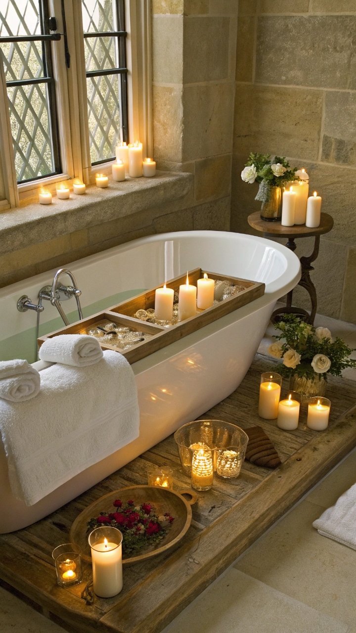 14 Beautiful Bathtub Tray Ideas You’ll Want to Copy