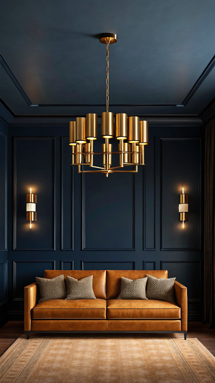 13 Chandeliers Living Room Ideas for Cozy, Moody Vibes
