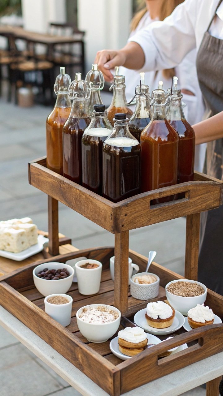 15 Outdoor Wedding Coffee Bar Ideas for a Cozy Celebration