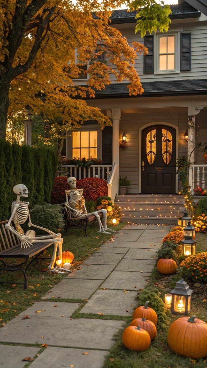 16 Halloween Front Yard Ideas That Transform Your Outdoor Space