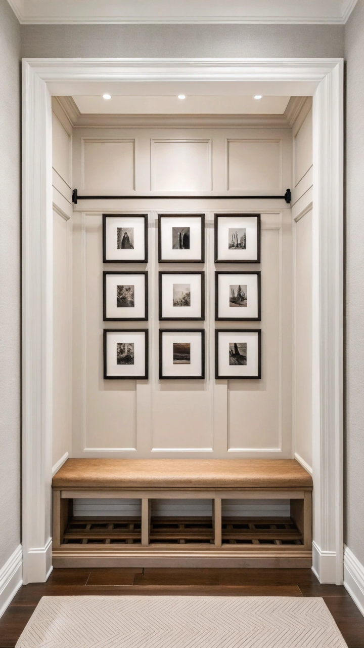 16 Black & Cream Mudroom Ideas With Shiplap & Hooks