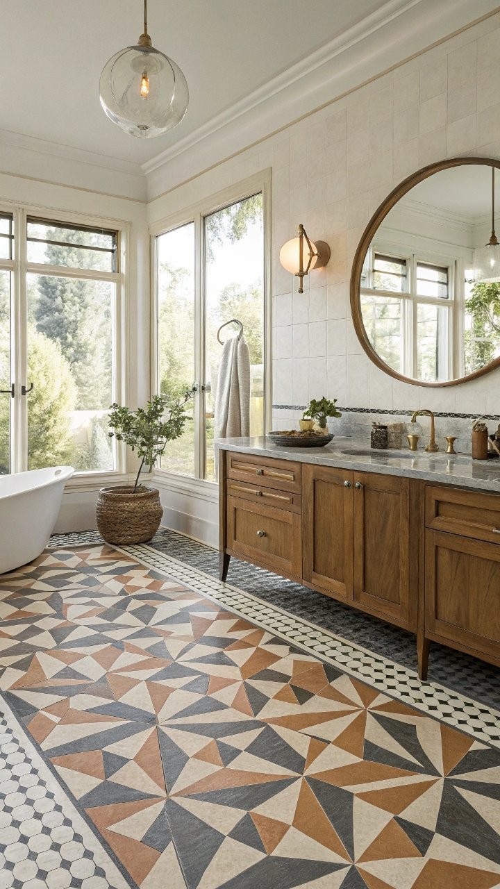15 Mid Century Bathroom Ideas That Blend Retro Style and Modern Comfort
