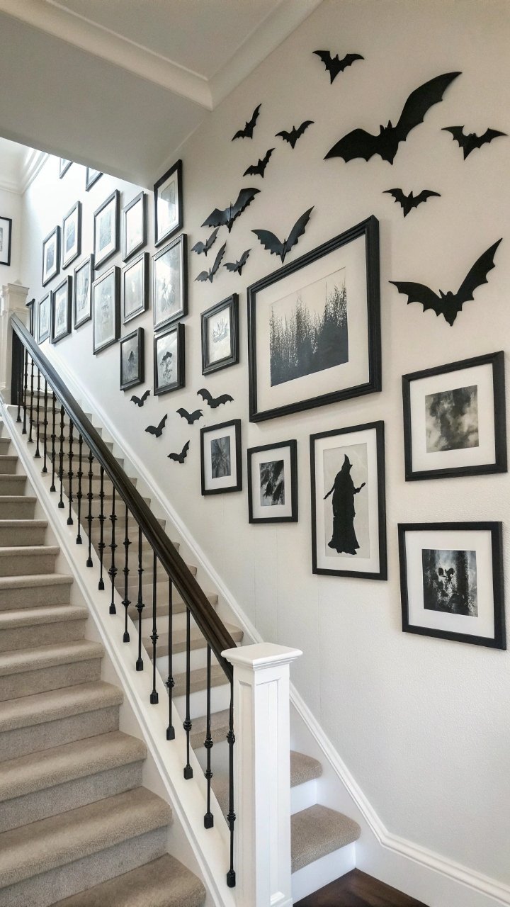 17 Wall Bats Halloween Decor Ideas for a Haunted Home