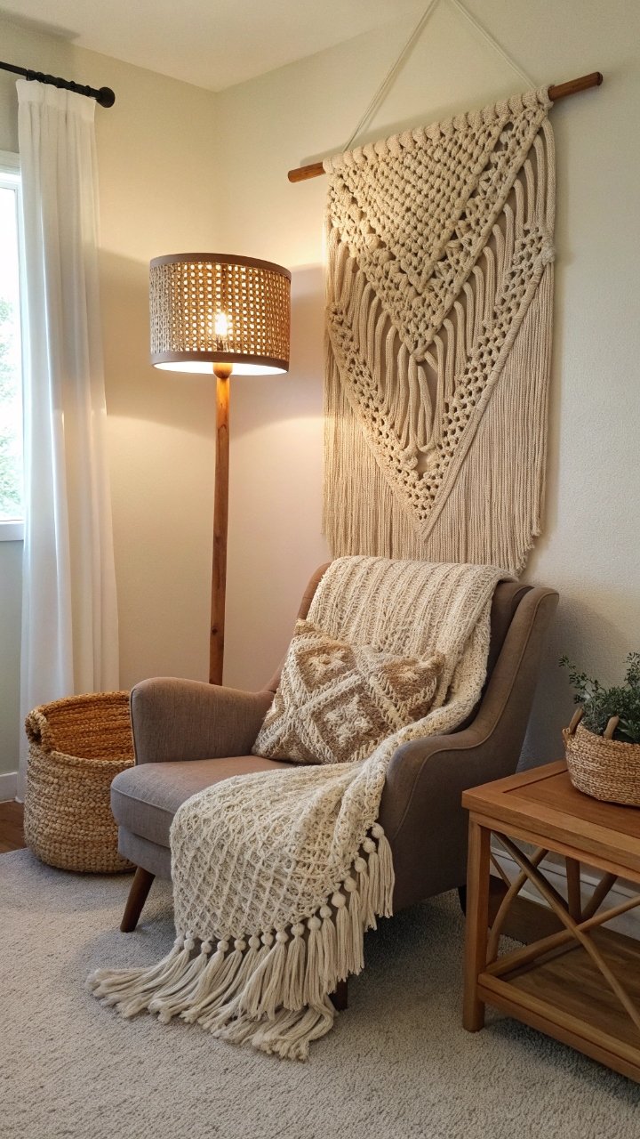 15 Large Macrame Wall Hangings That Make a Room Feel Cozy