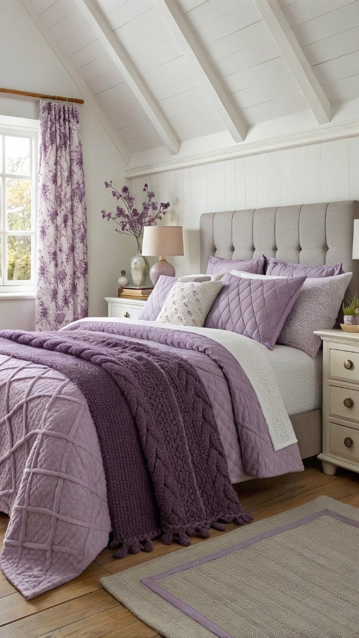 15 Pretty Purple Bedroom Ideas That Add a Dreamy Touch