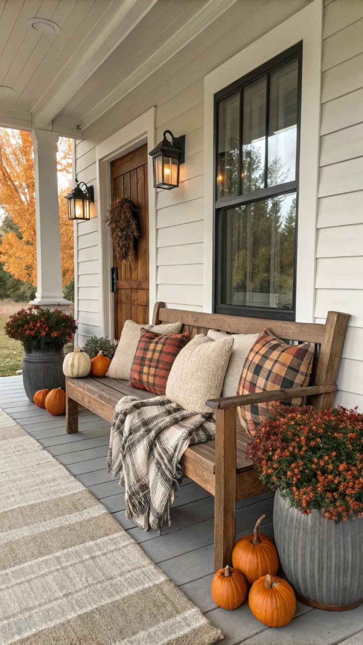 16 Fall Porch Ideas That Make Your Entryway Shine