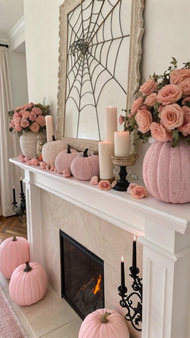 13 Cute Pink Halloween Decor Ideas for a Spooky Sweet Home